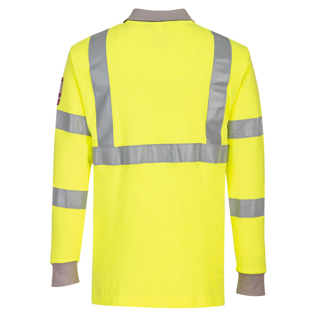 Vlamvertragende Modaflame Antistatische lange mouw Poloshirt