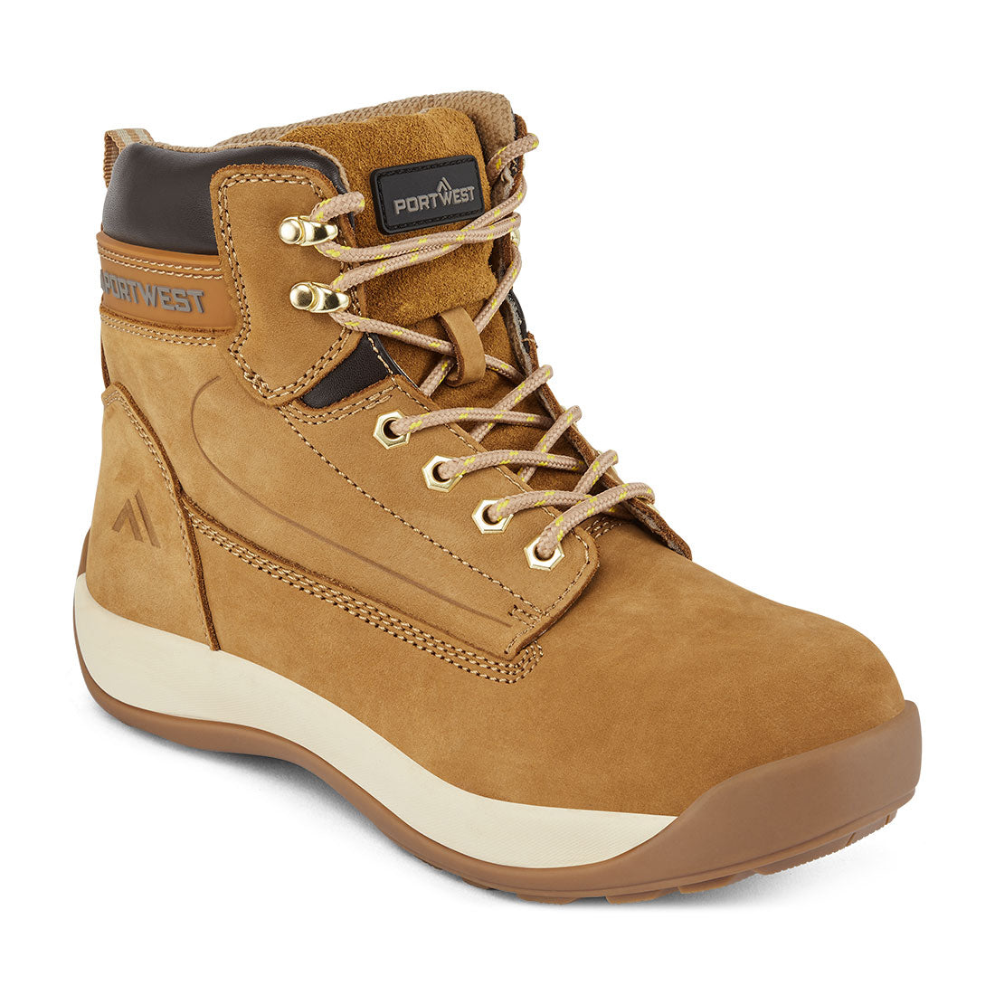 Stalen Nubuck Leren Halfhoge Schoen S3 HRO
