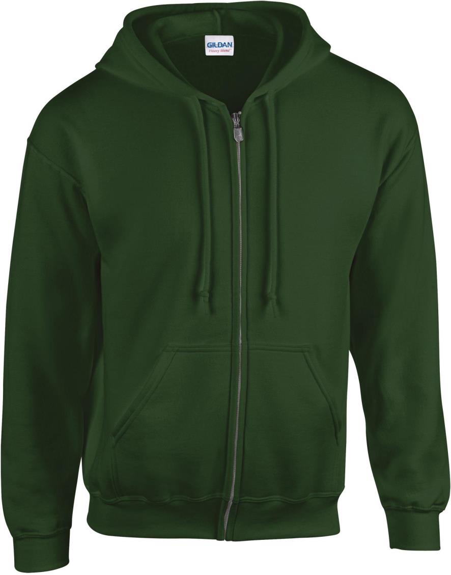 Heavy Blend Adult Full Zip Hooded Sweatshirt