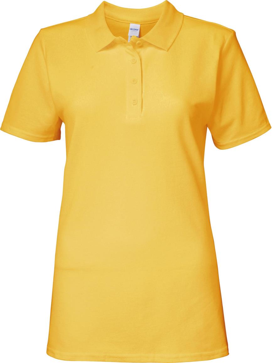 Damespolo Softstyle Dubbele piqué