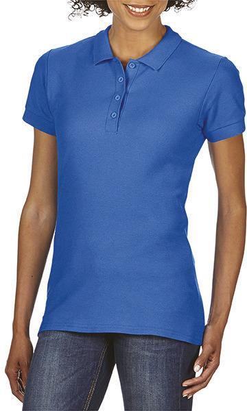 Damespolo Softstyle Dubbele piqué