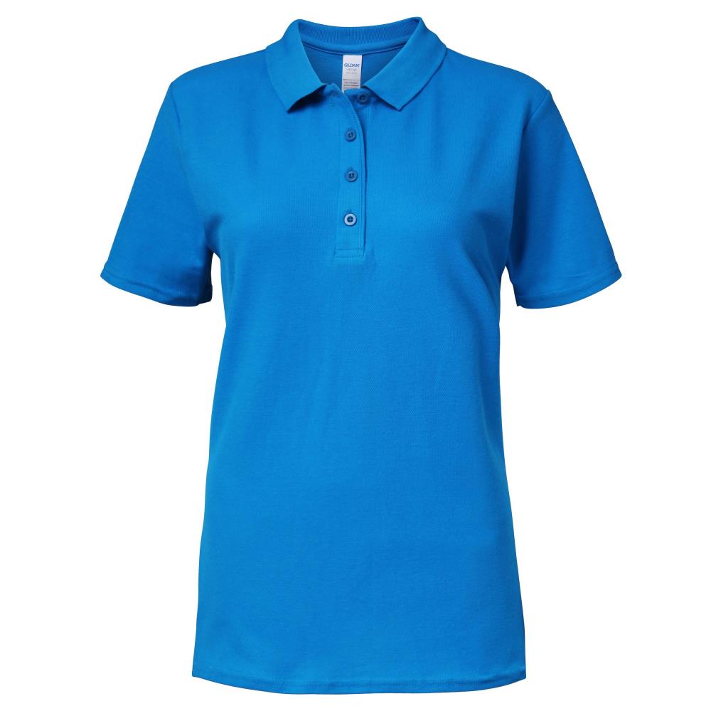 Damespolo Softstyle Dubbele piqué