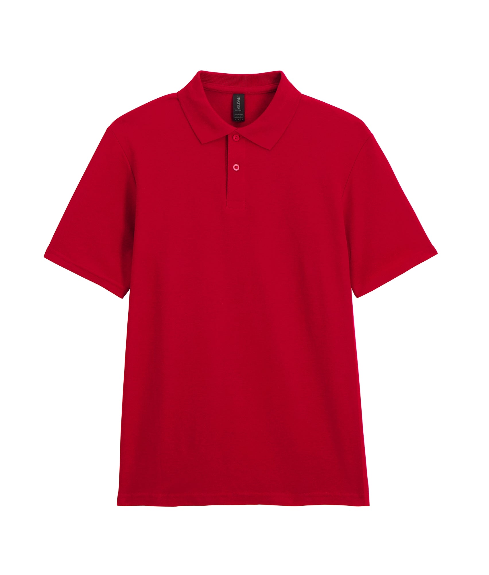 Herenpolo Softstyle Dubbele piqué