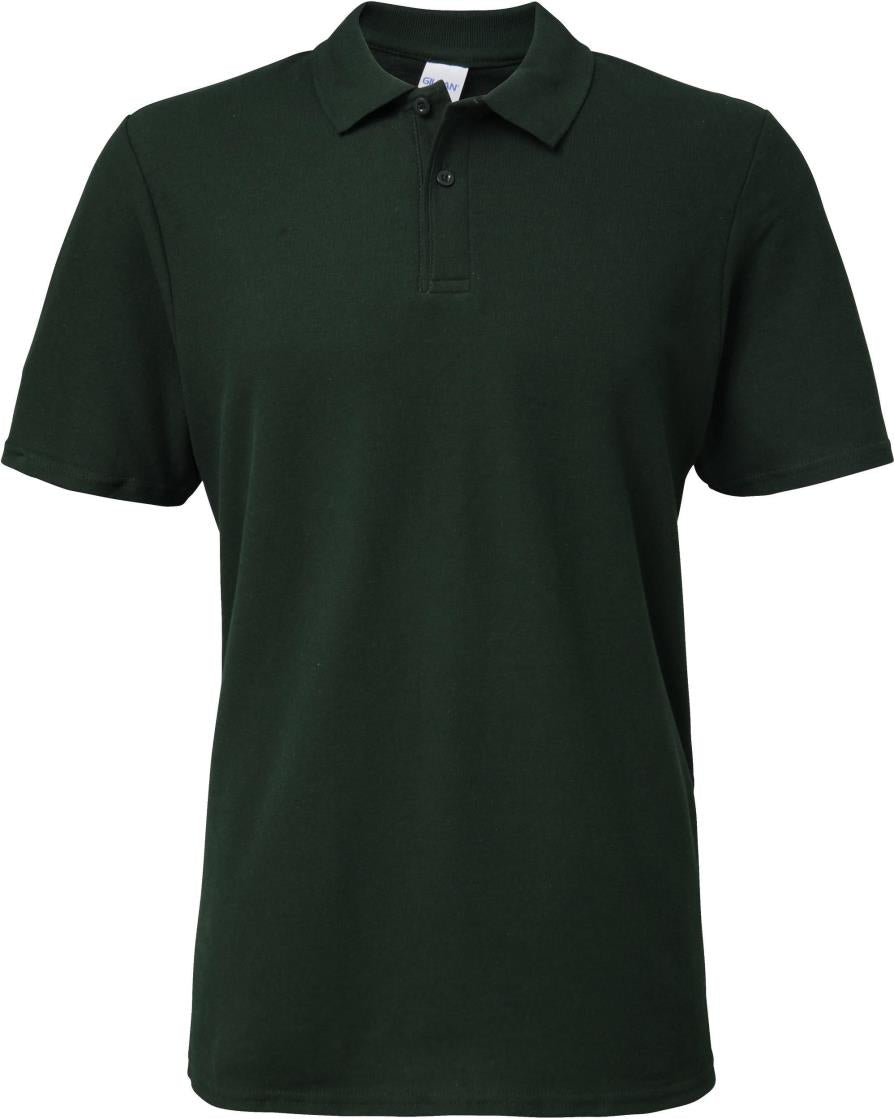 Herenpolo Softstyle Dubbele piqué