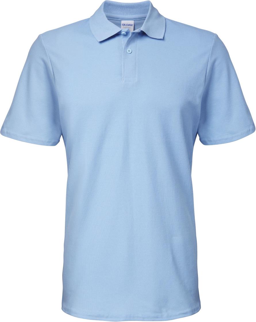 Herenpolo Softstyle Dubbele piqué