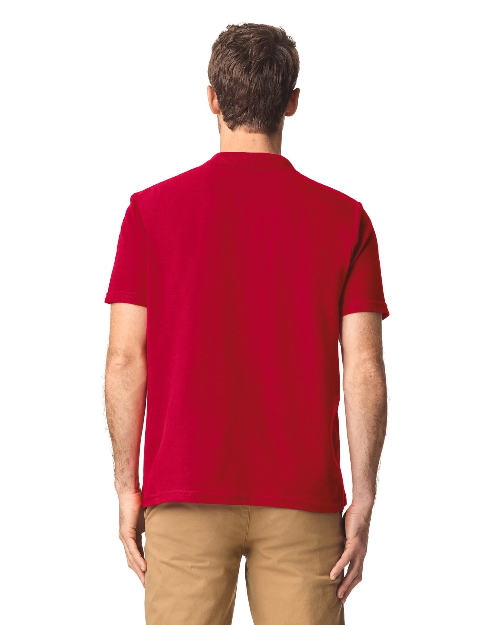 Herenpolo Softstyle Dubbele piqué