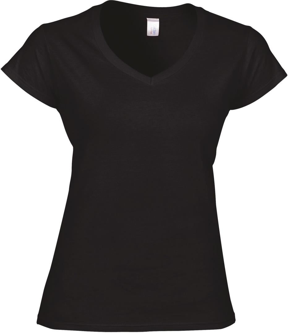 Softstyle Fitted Ladies' V-neck T-shirt