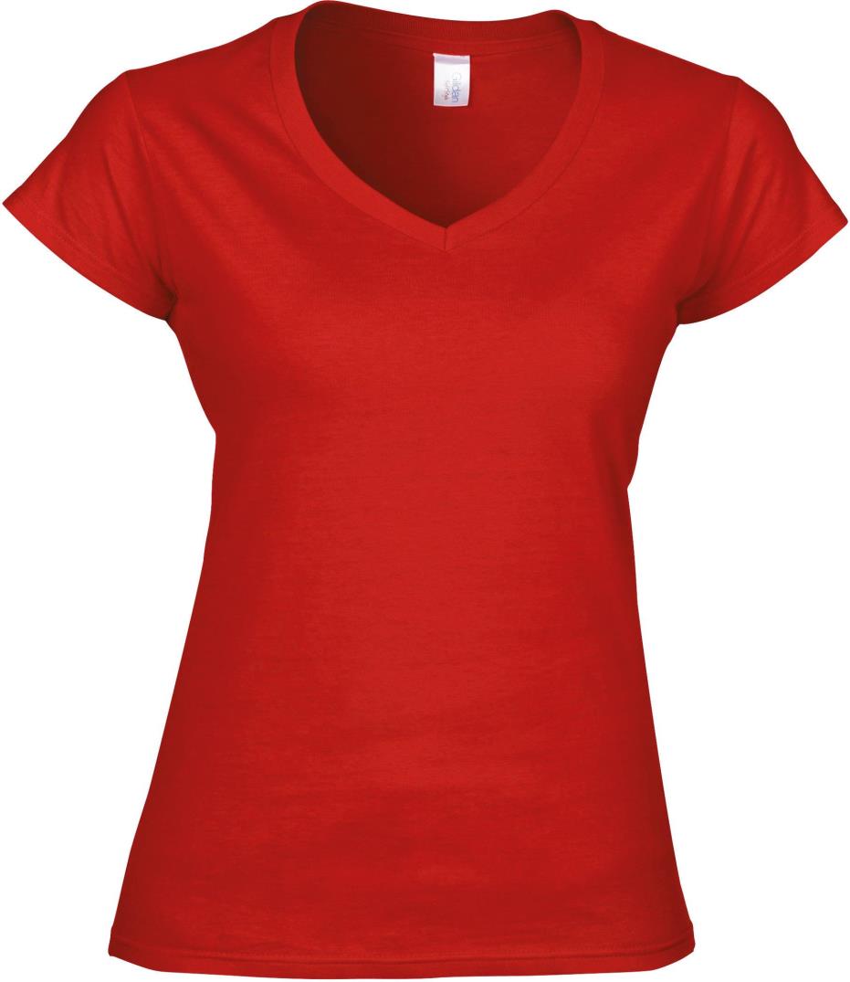 Softstyle Fitted Ladies' V-neck T-shirt