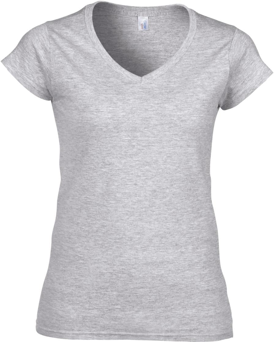 Softstyle Fitted Ladies' V-neck T-shirt