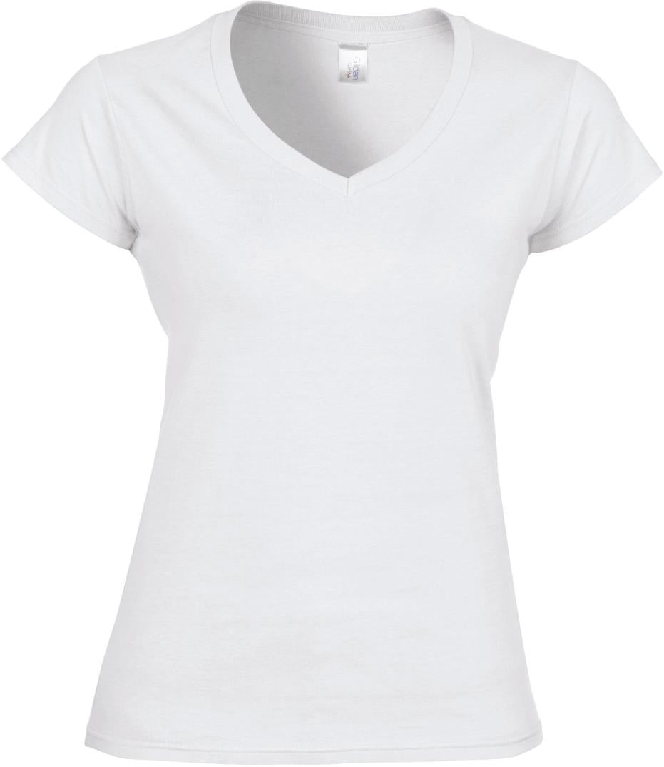Softstyle Fitted Ladies' V-neck T-shirt