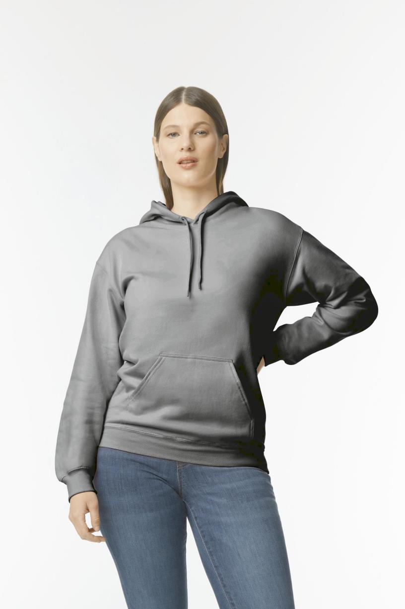 Sweater met capuchon Midweight Softstyle