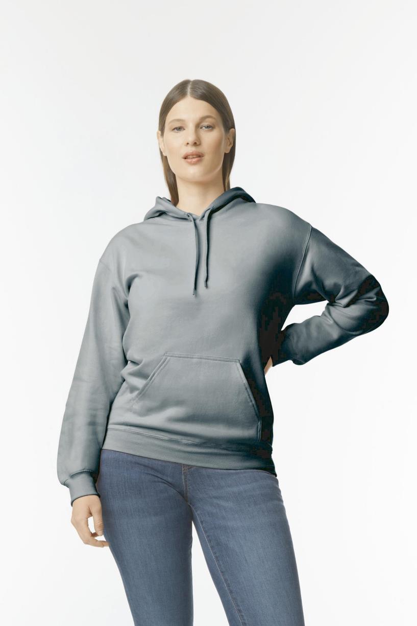 Sweater met capuchon Midweight Softstyle