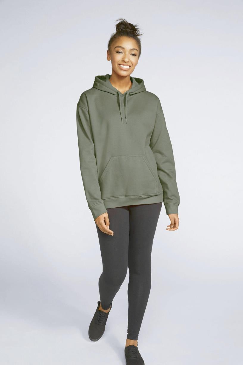 Sweater met capuchon Midweight Softstyle
