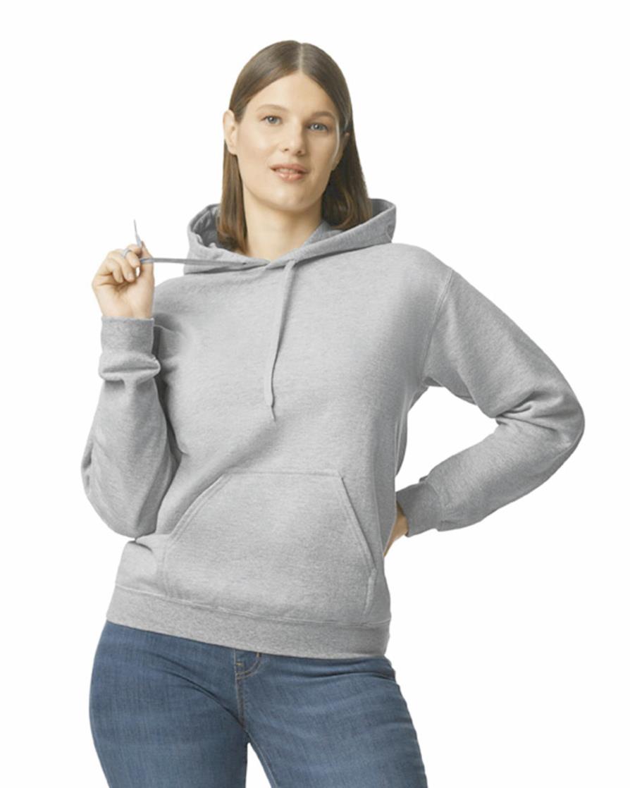 Sweater met capuchon Midweight Softstyle