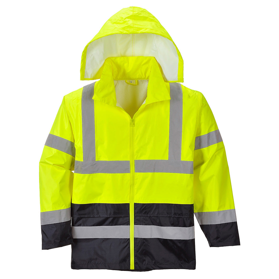 Hi-Vis Klassiek Tweekleuren Regenjack