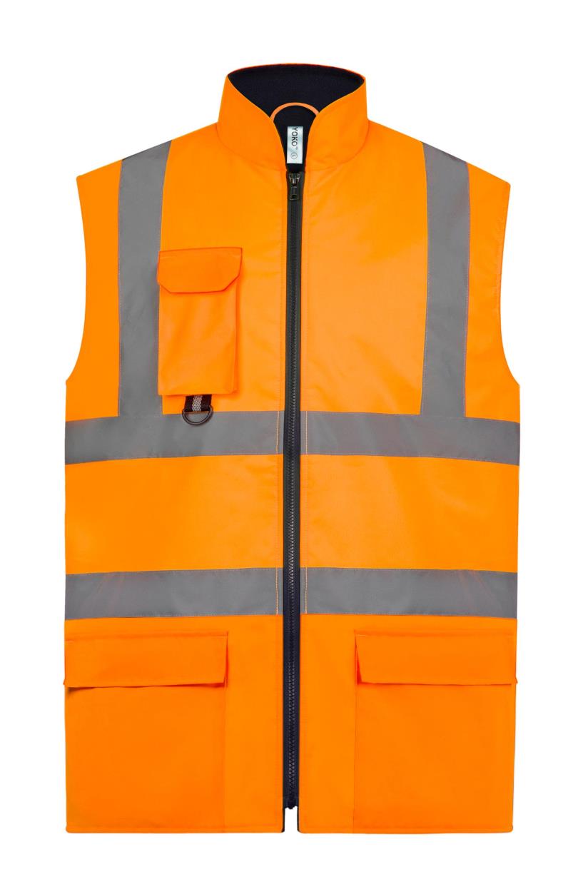 Gewatteerde bodywarmer signalisatie