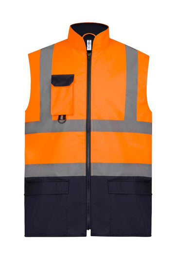 Gewatteerde bodywarmer signalisatie