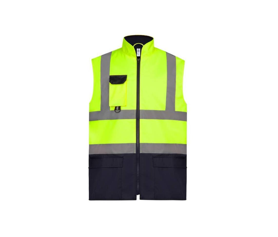 Gewatteerde bodywarmer signalisatie