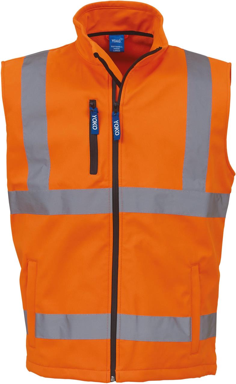 Signalisatiegilet van softshell