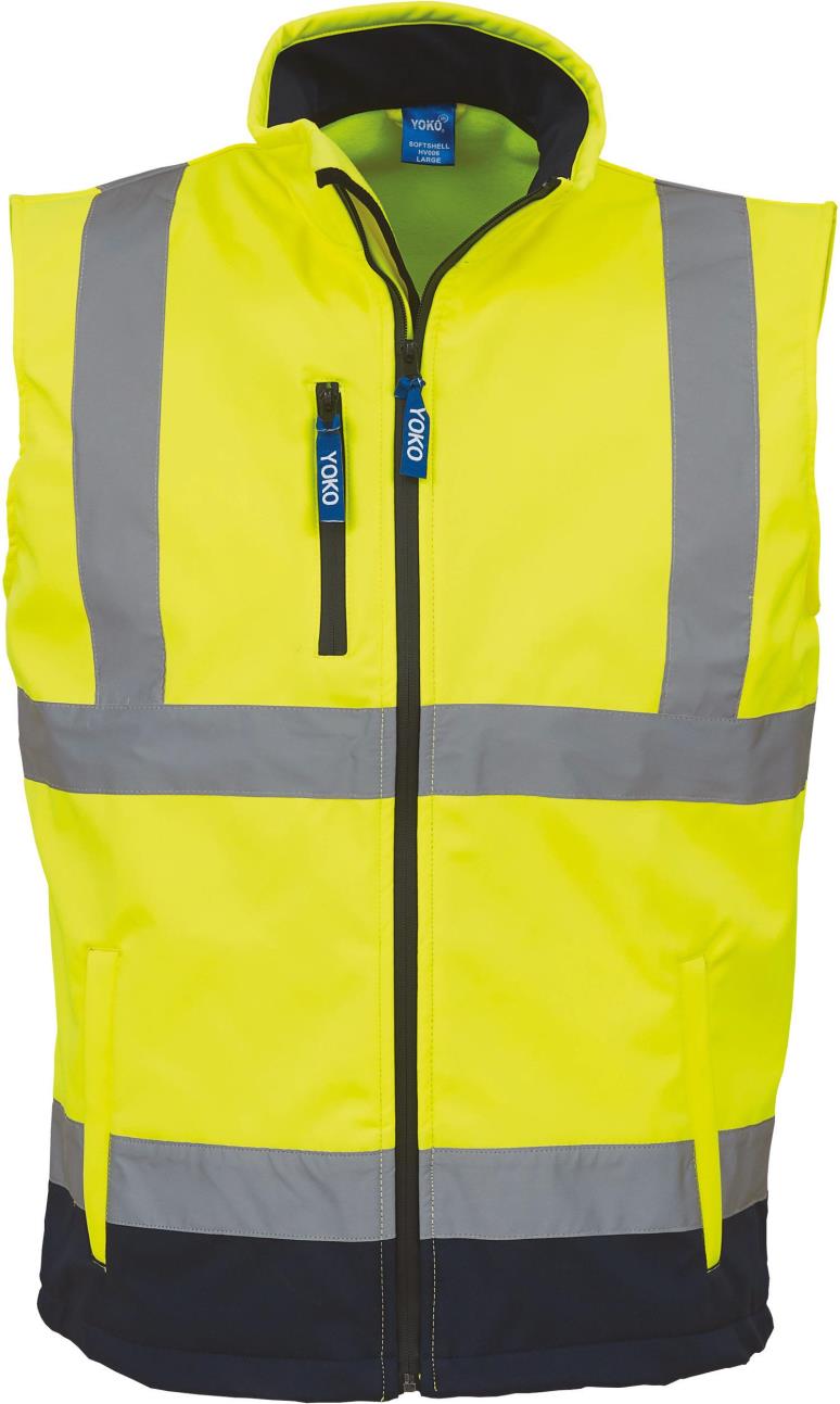 Signalisatiegilet van softshell