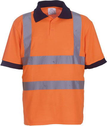 High Visibility Short Sleeve Polo Shirt