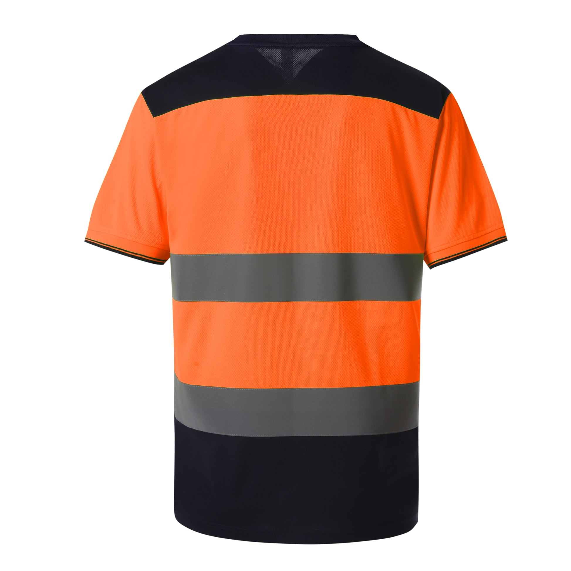 Tweekleurig signalisatie-T-shirt