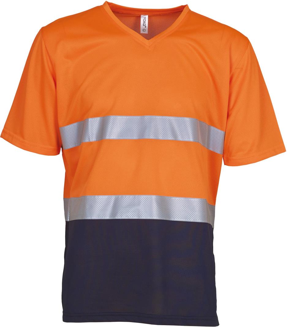 Top Cool - Hi-Vis T-shirt V-hals