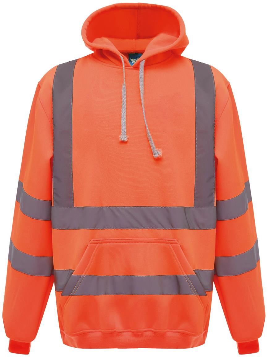 Hi-Vis pullover hoodie