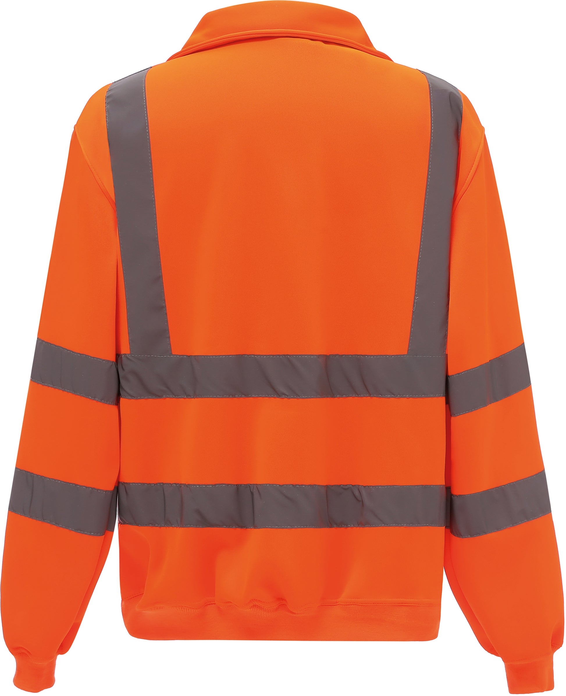 Signalisatie sweatshirt met 1/4 rits
