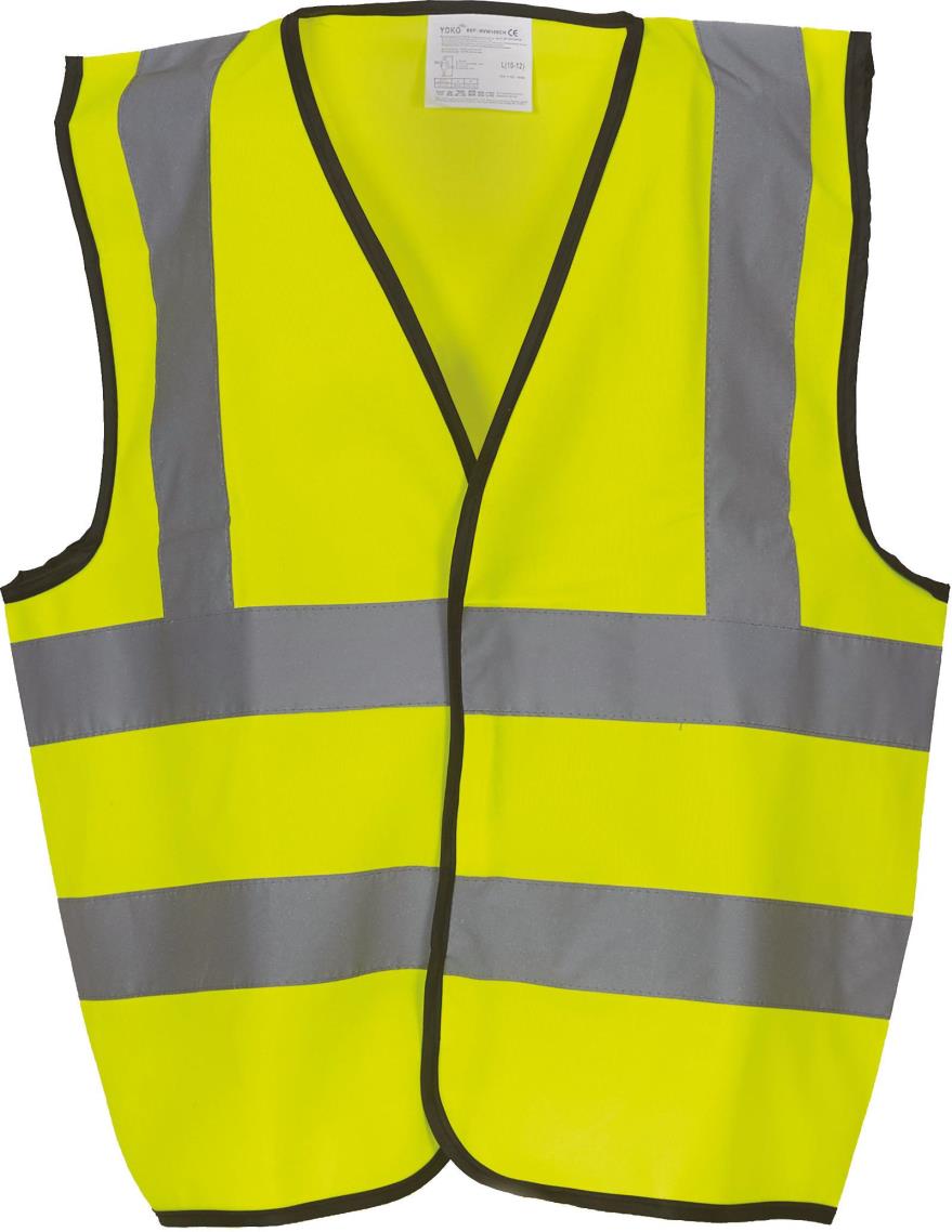 Signalisatievest voor kinderen met 2 Banden & Bretels