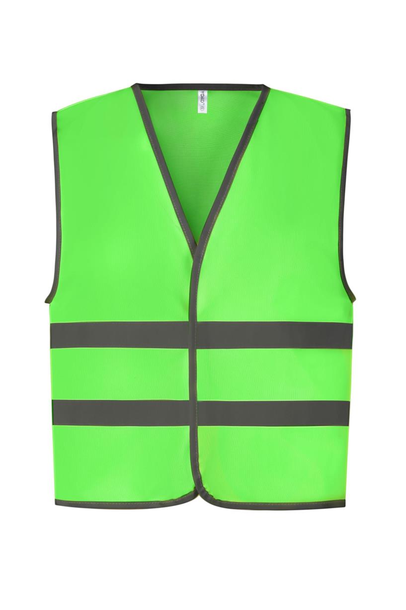 Gilet with Reflective Hem & Strips