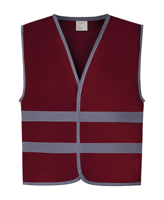 Gilet with Reflective Hem & Strips