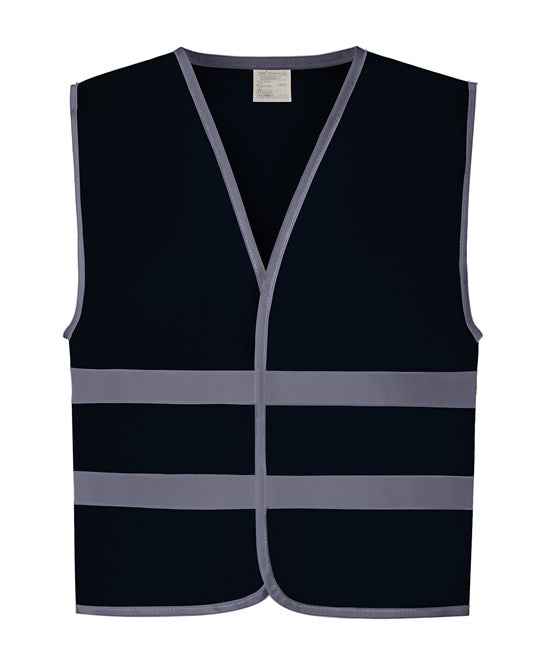 Gilet with Reflective Hem & Strips