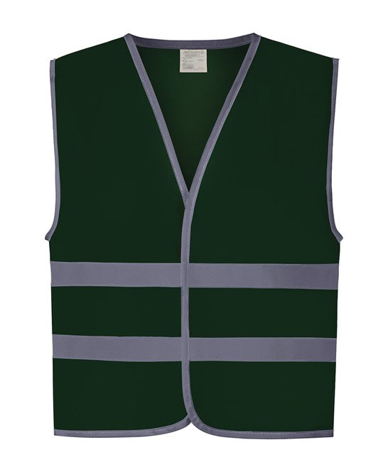 Gilet with Reflective Hem & Strips