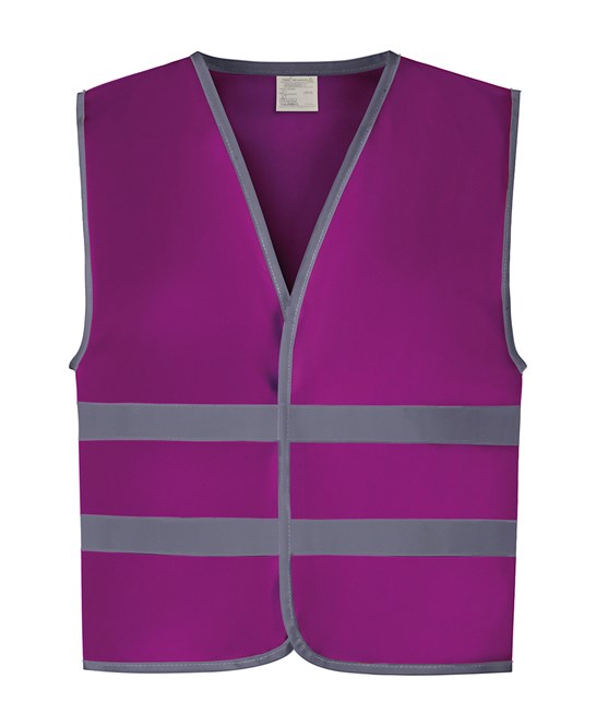 Gilet with Reflective Hem & Strips