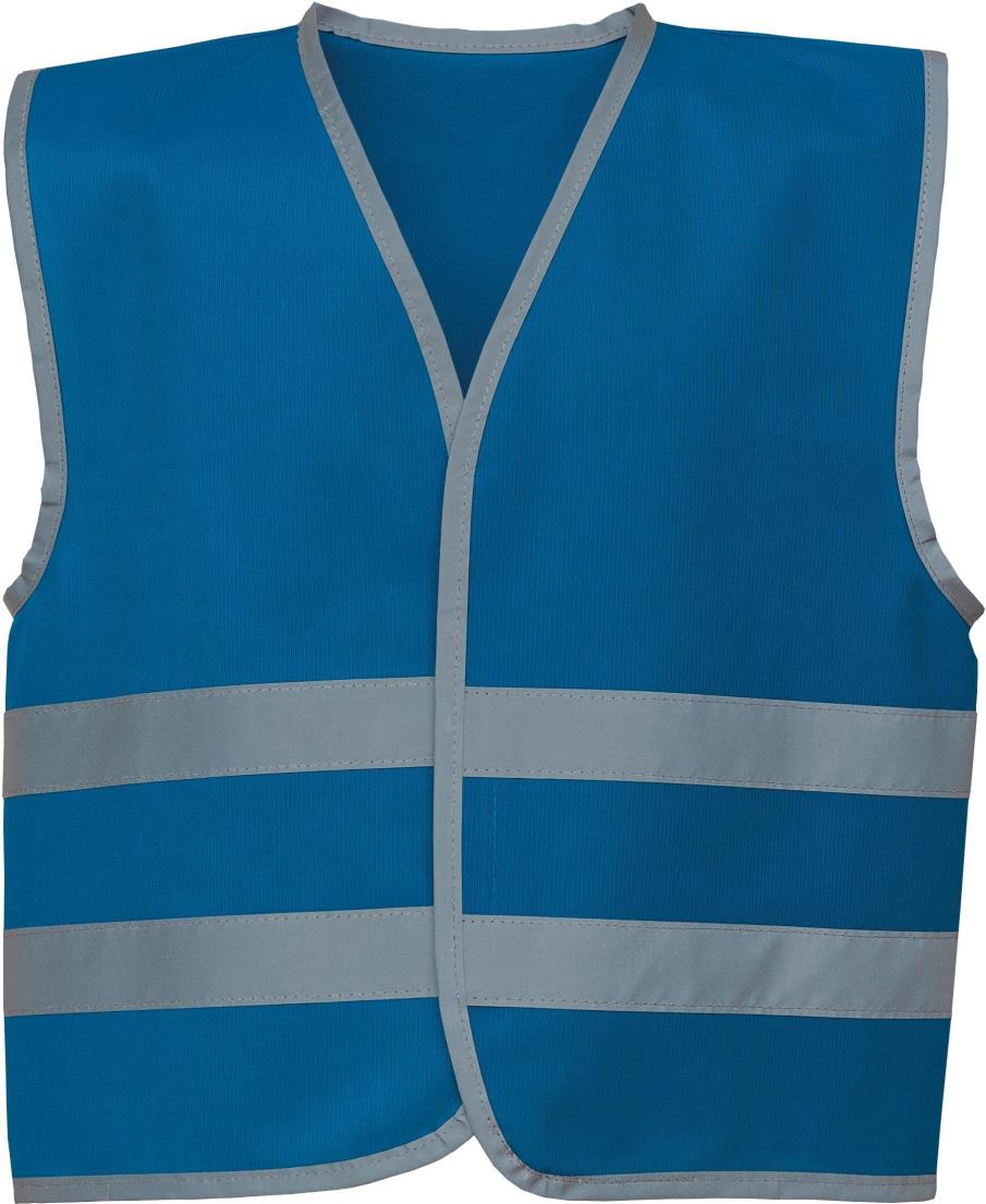 Gilet with Reflective Hem & Strips