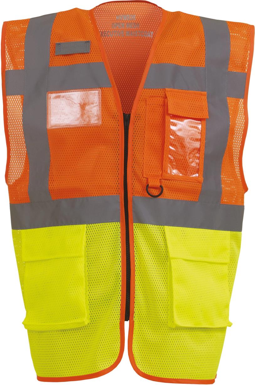Top Cool - Hi-Vis mesh executive waistcoat