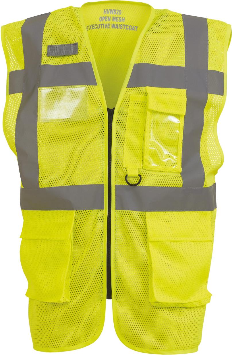 Top Cool - Hi-Vis mesh executive waistcoat
