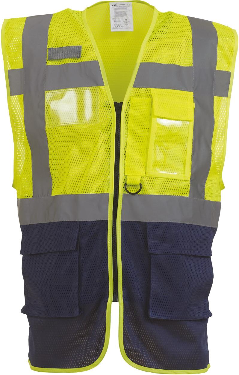 Top Cool - Hi-Vis mesh executive waistcoat