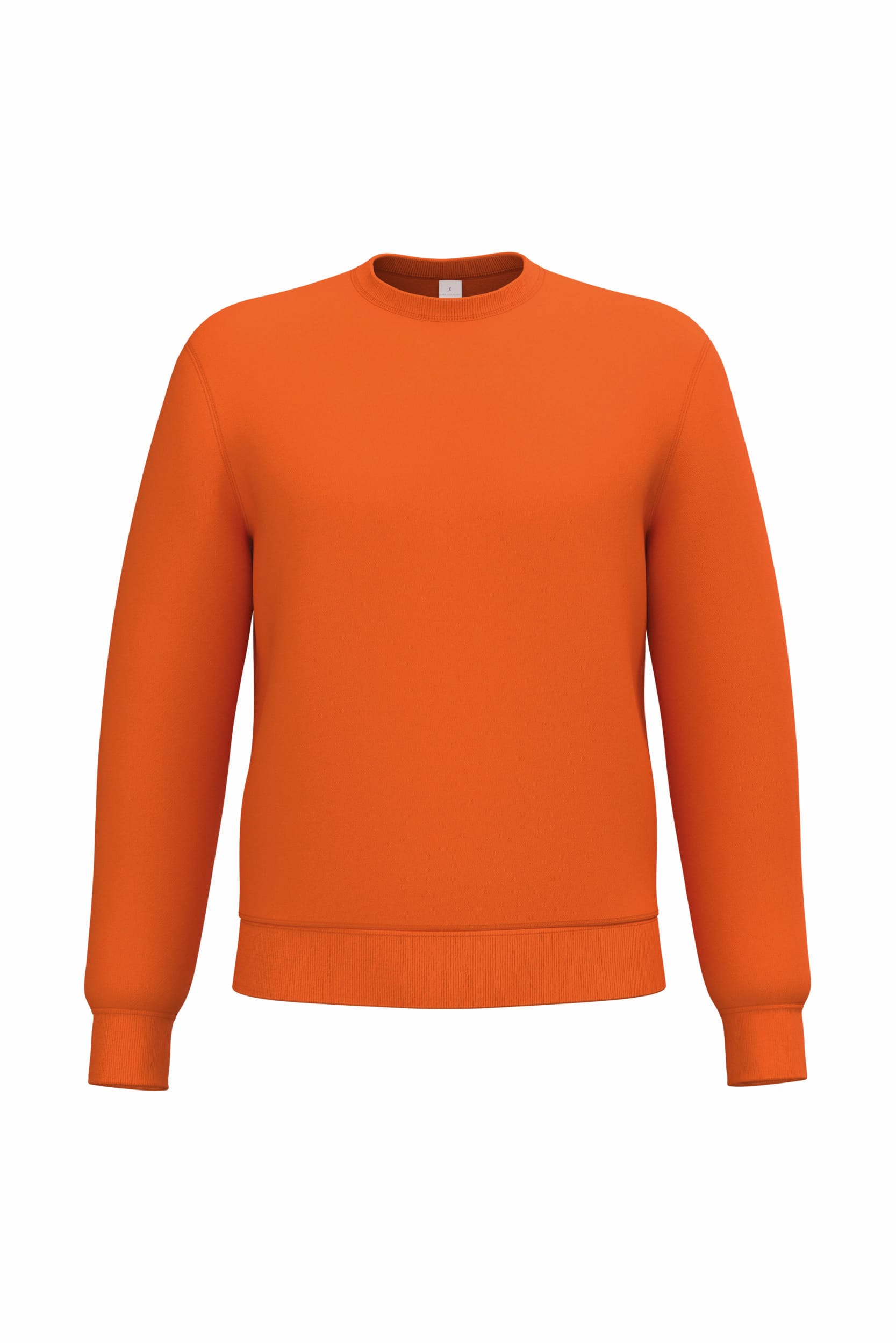 Uniseks sweater met ronde hals