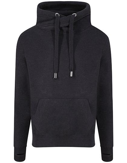 Just Hoods - Cross Neck Hoodie