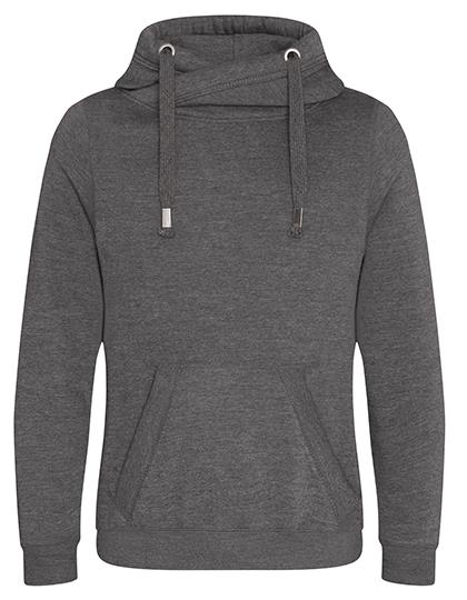 Just Hoods - Cross Neck Hoodie