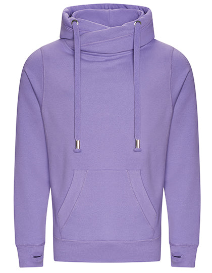 Just Hoods - Cross Neck Hoodie