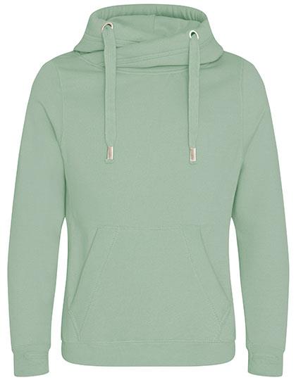 Just Hoods - Cross Neck Hoodie