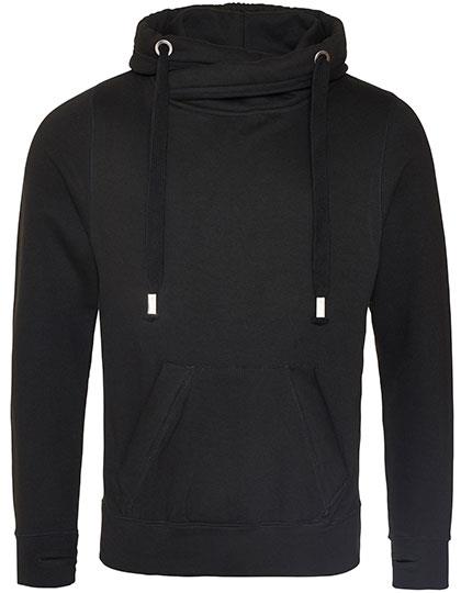Just Hoods - Cross Neck Hoodie