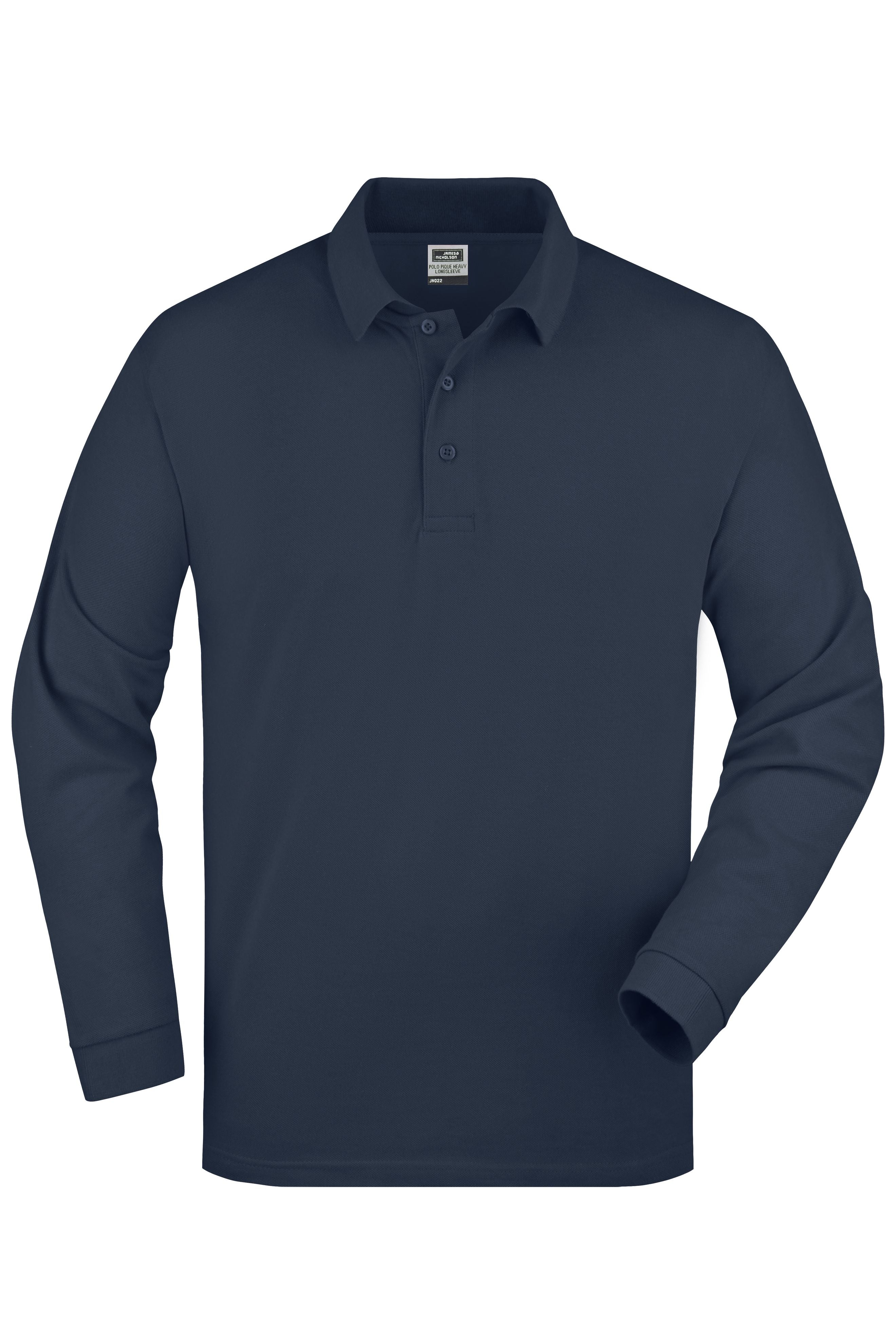 Polo Piqué Long-Sleeved