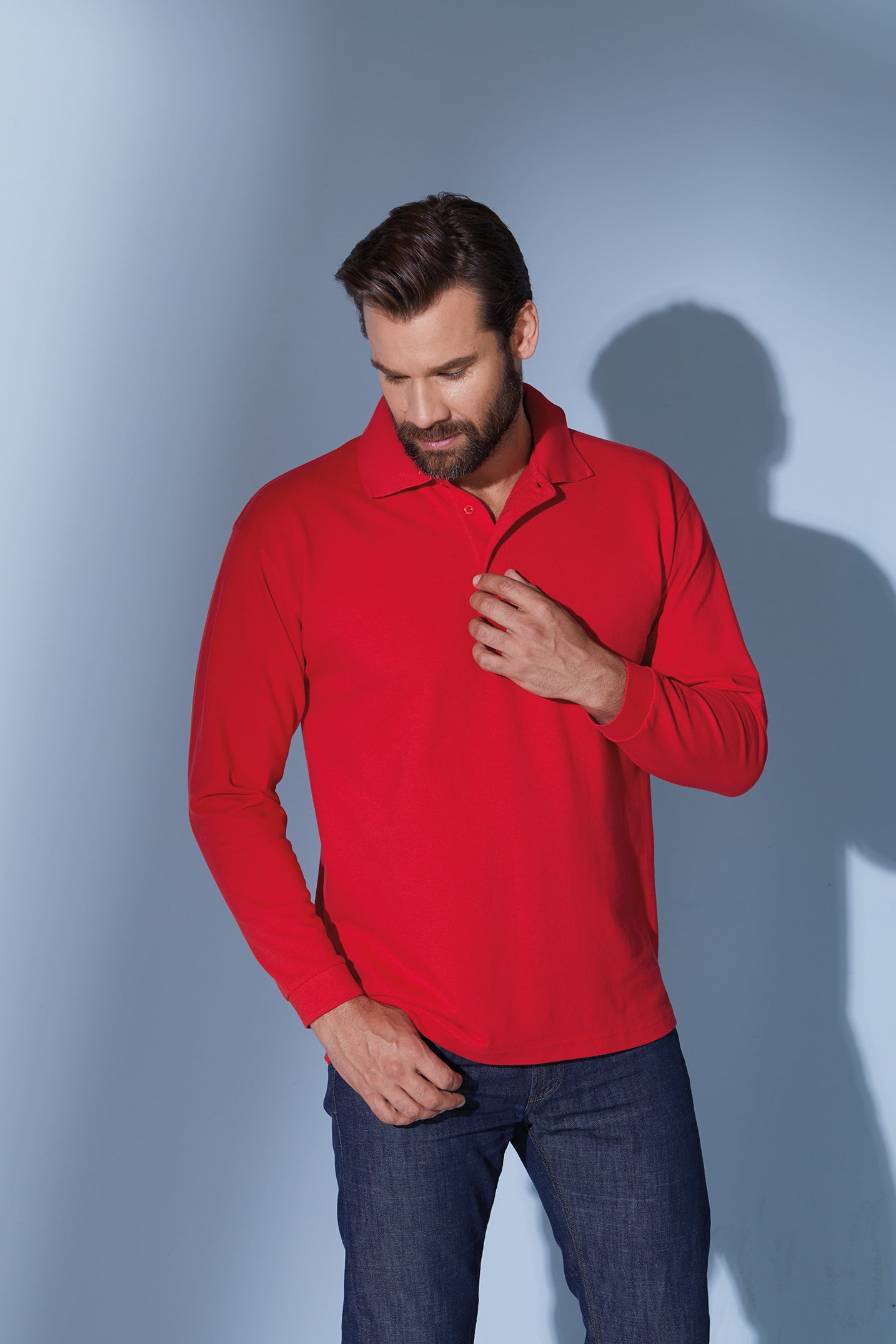 Polo Piqué Long-Sleeved