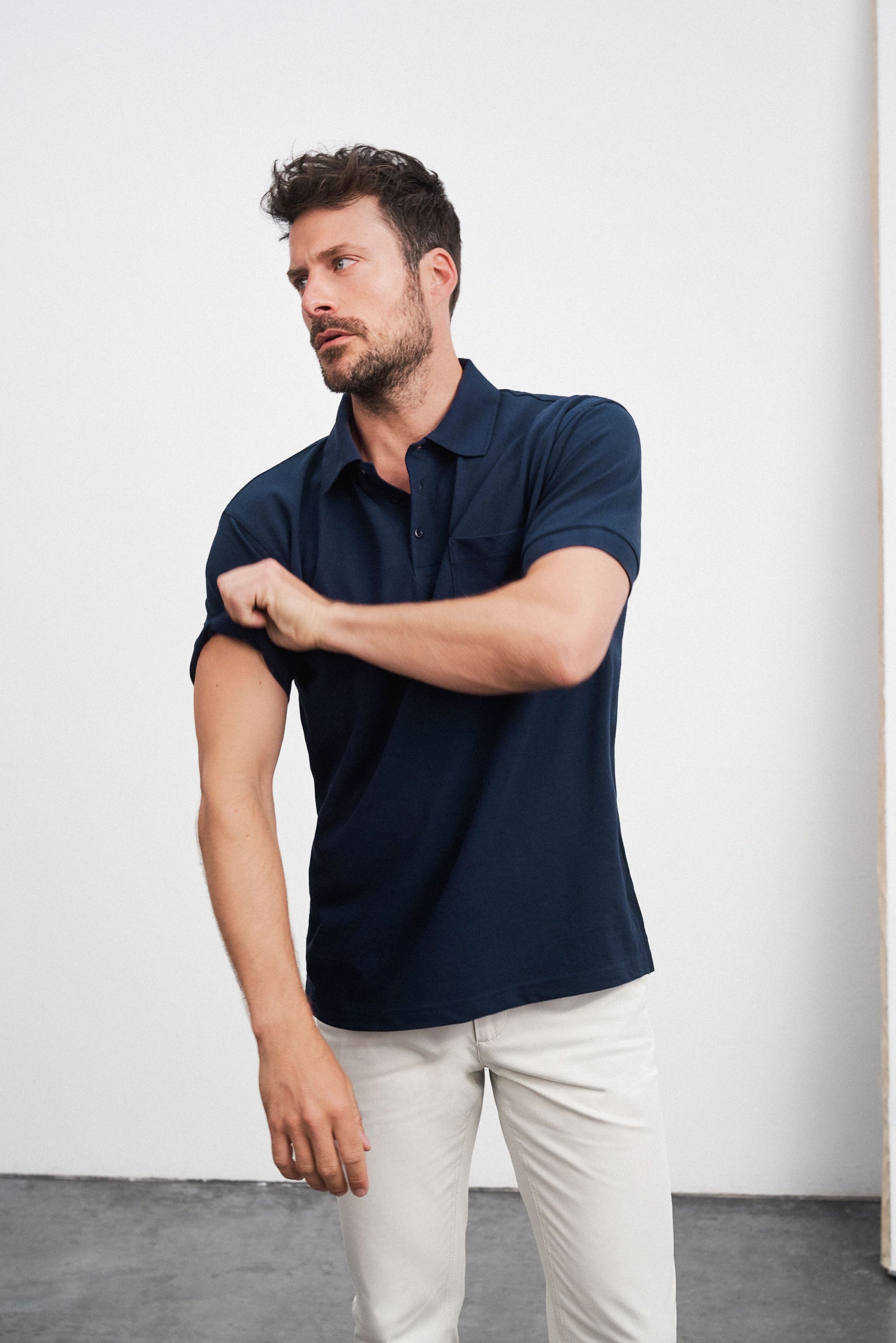 Polo Piqué Pocket
