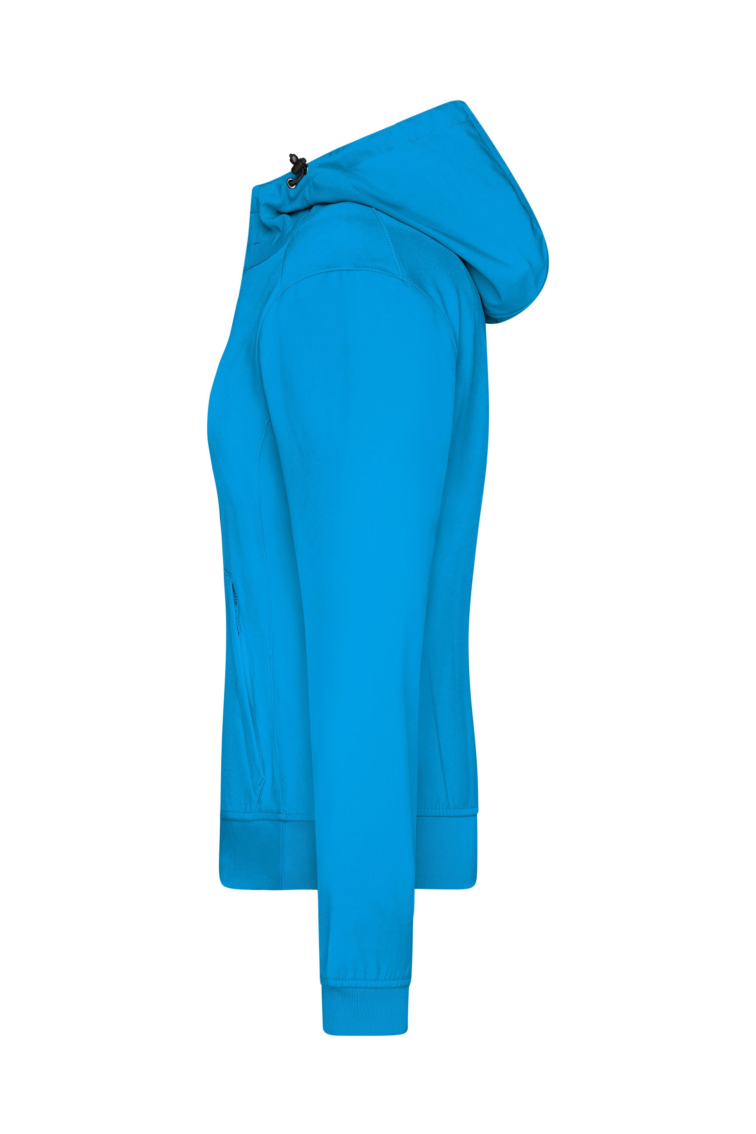 Ladies' Hooded Softshell Jacket