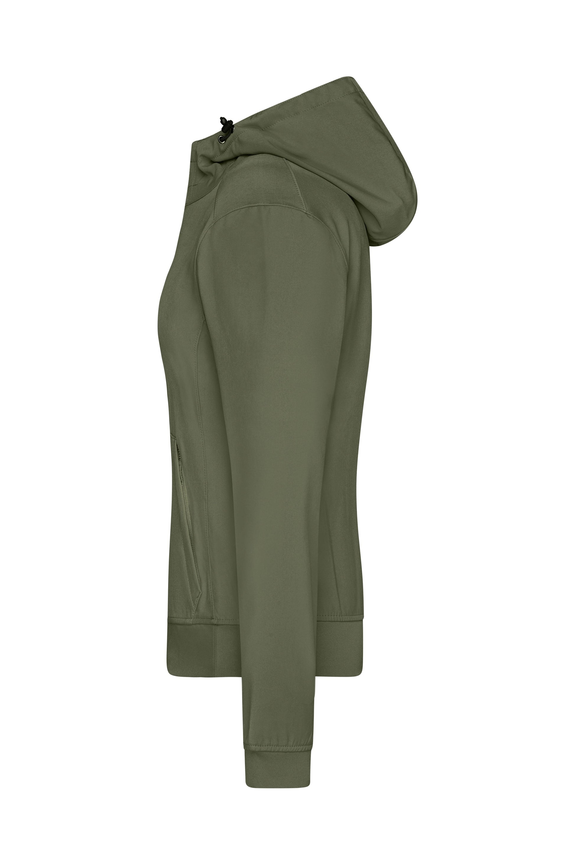 Ladies' Hooded Softshell Jacket